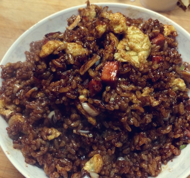 最好吃的-----酱油炒饭