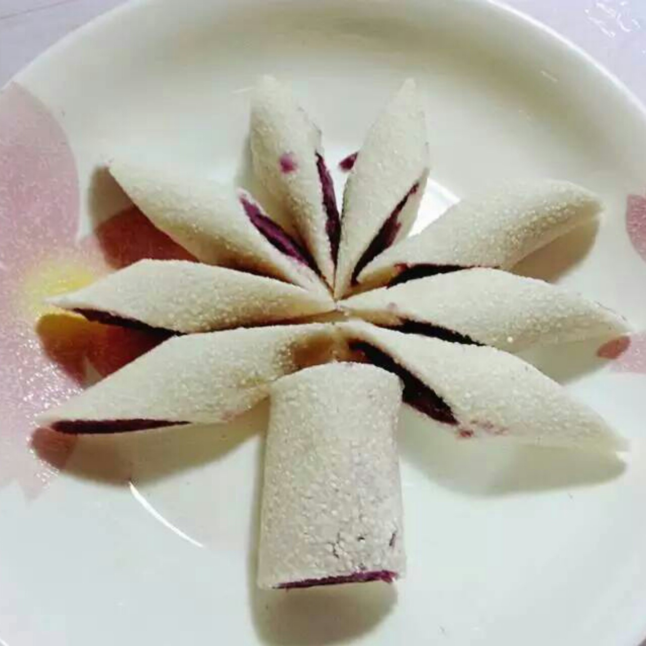 水晶紫薯糕