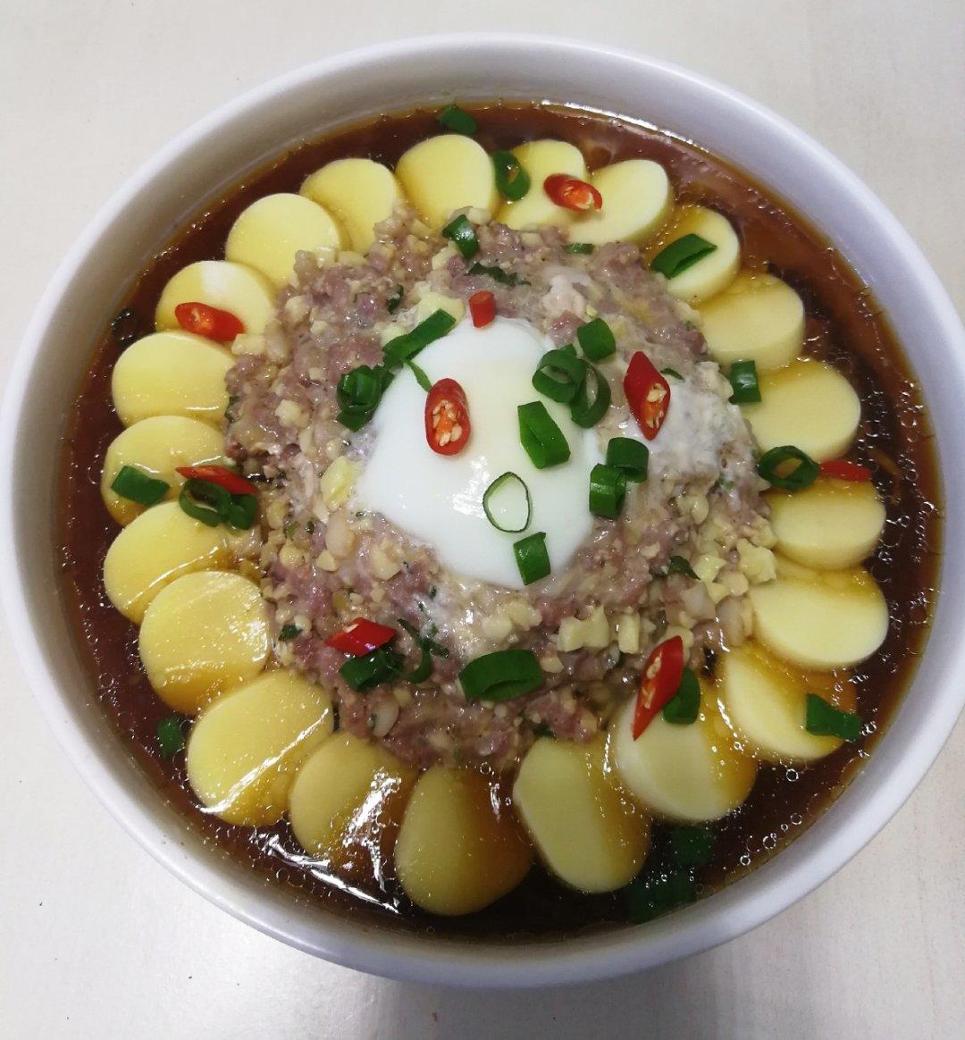 日本豆腐蒸肉沫