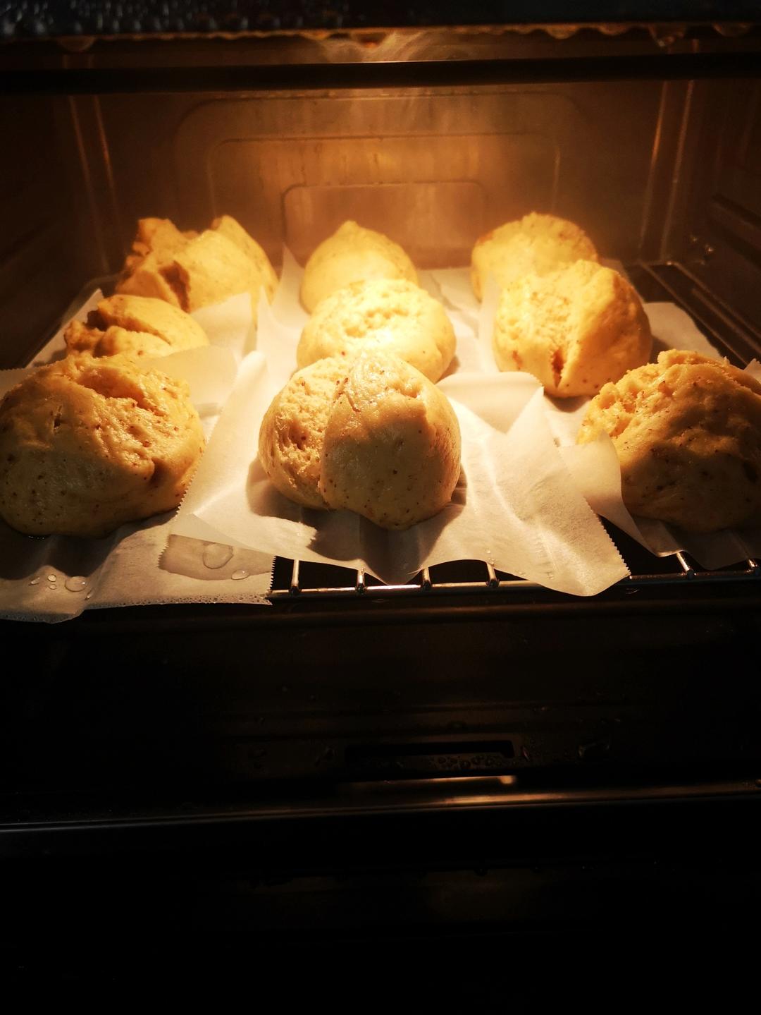 妥妥的红糖开花馒头