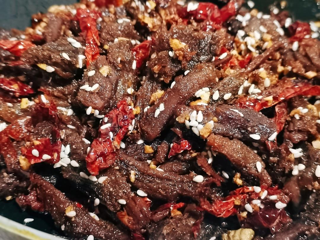 麻辣牛肉干