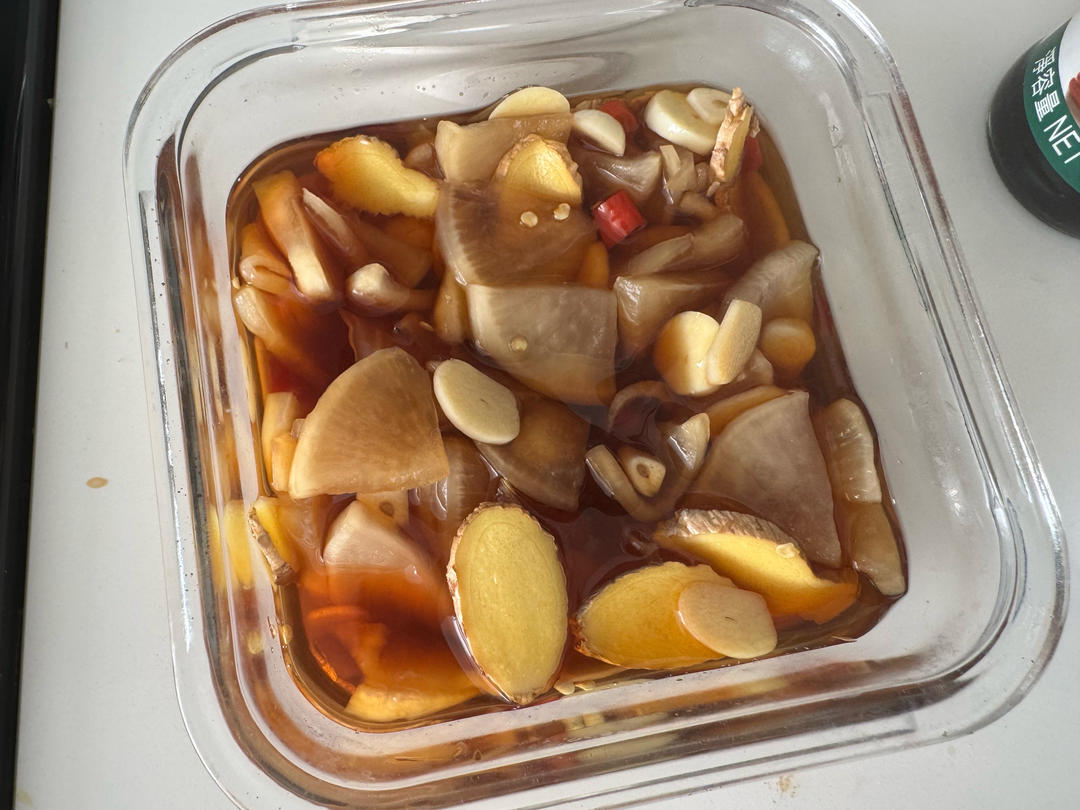 家常调料腌出秒杀市面一切咸菜的脆爽可口白萝卜