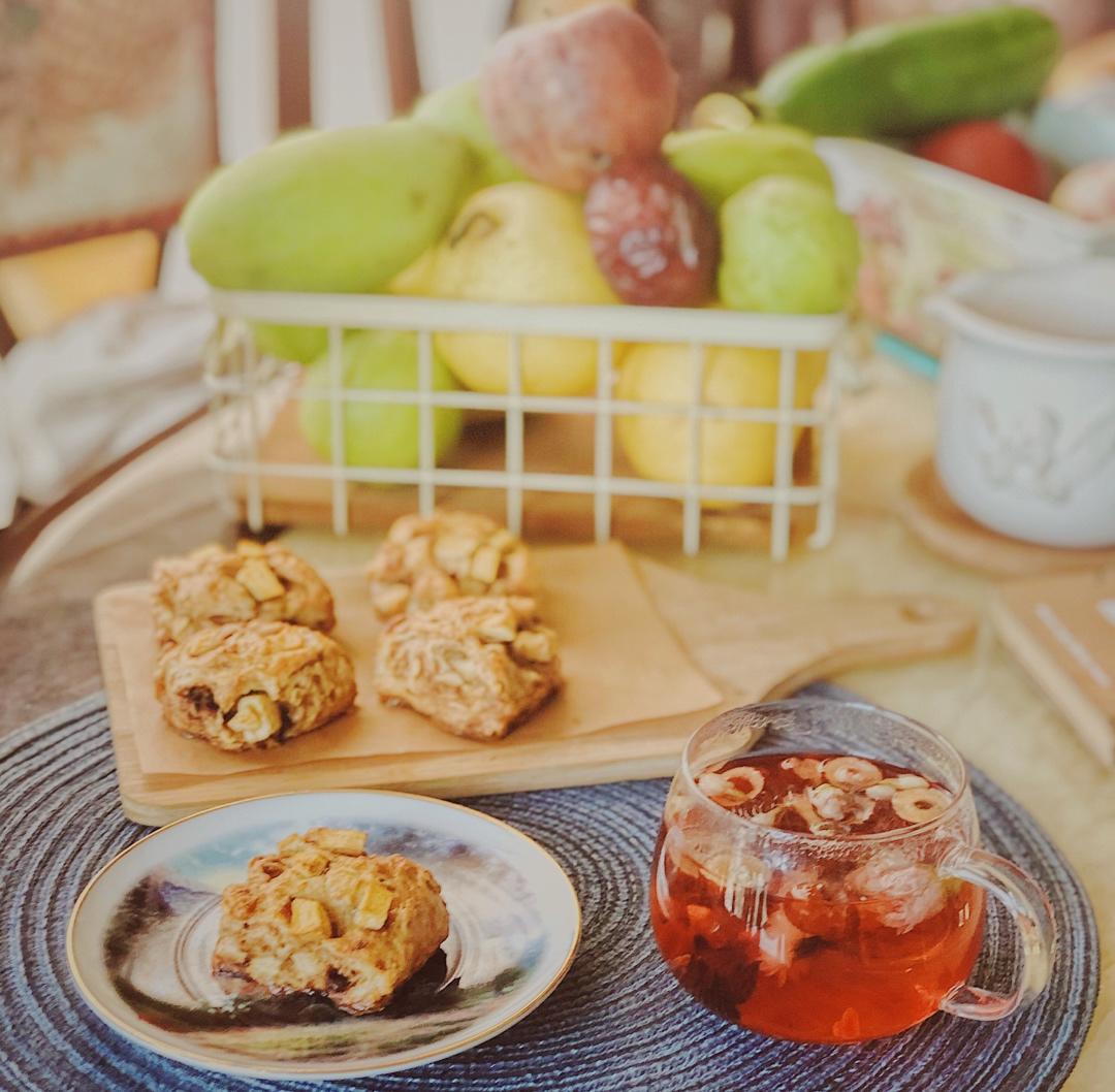 苹果肉桂司康 Apple Cinnamon Scone