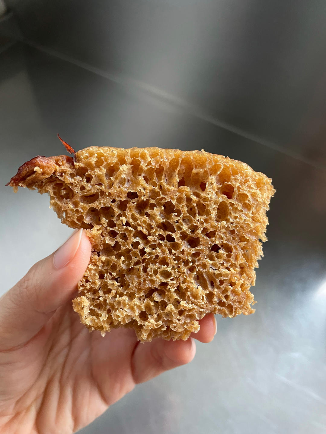 红枣红糖发糕：不塌不缩、组织均匀、手感软绵、口感Q弹