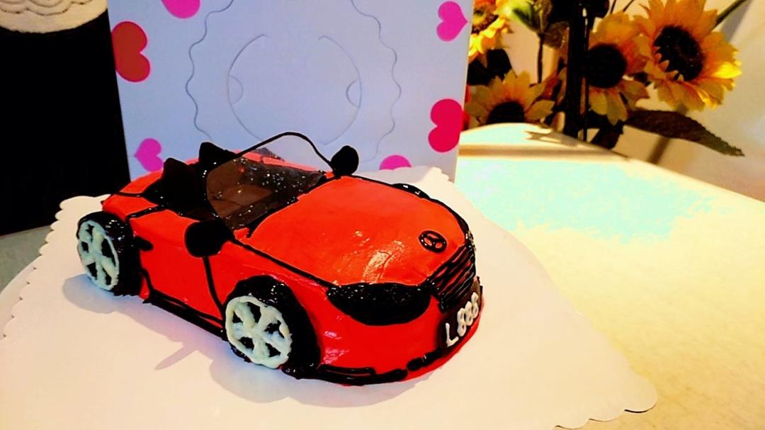 Jing的敞篷跑车蛋糕