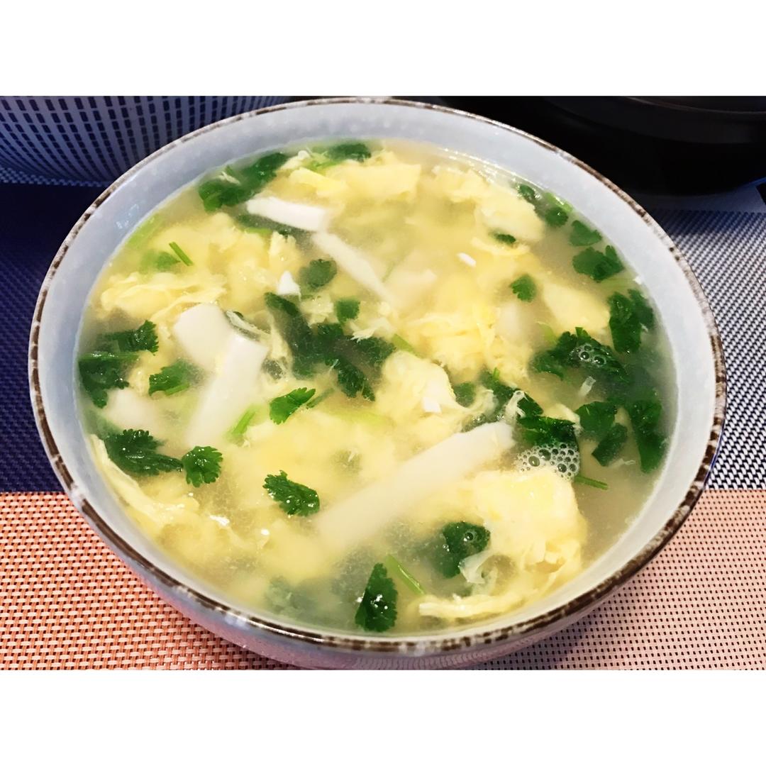香菜豆腐羹