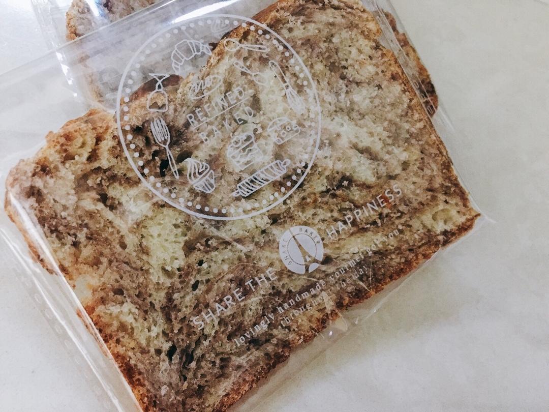 豆沙大理石吐司