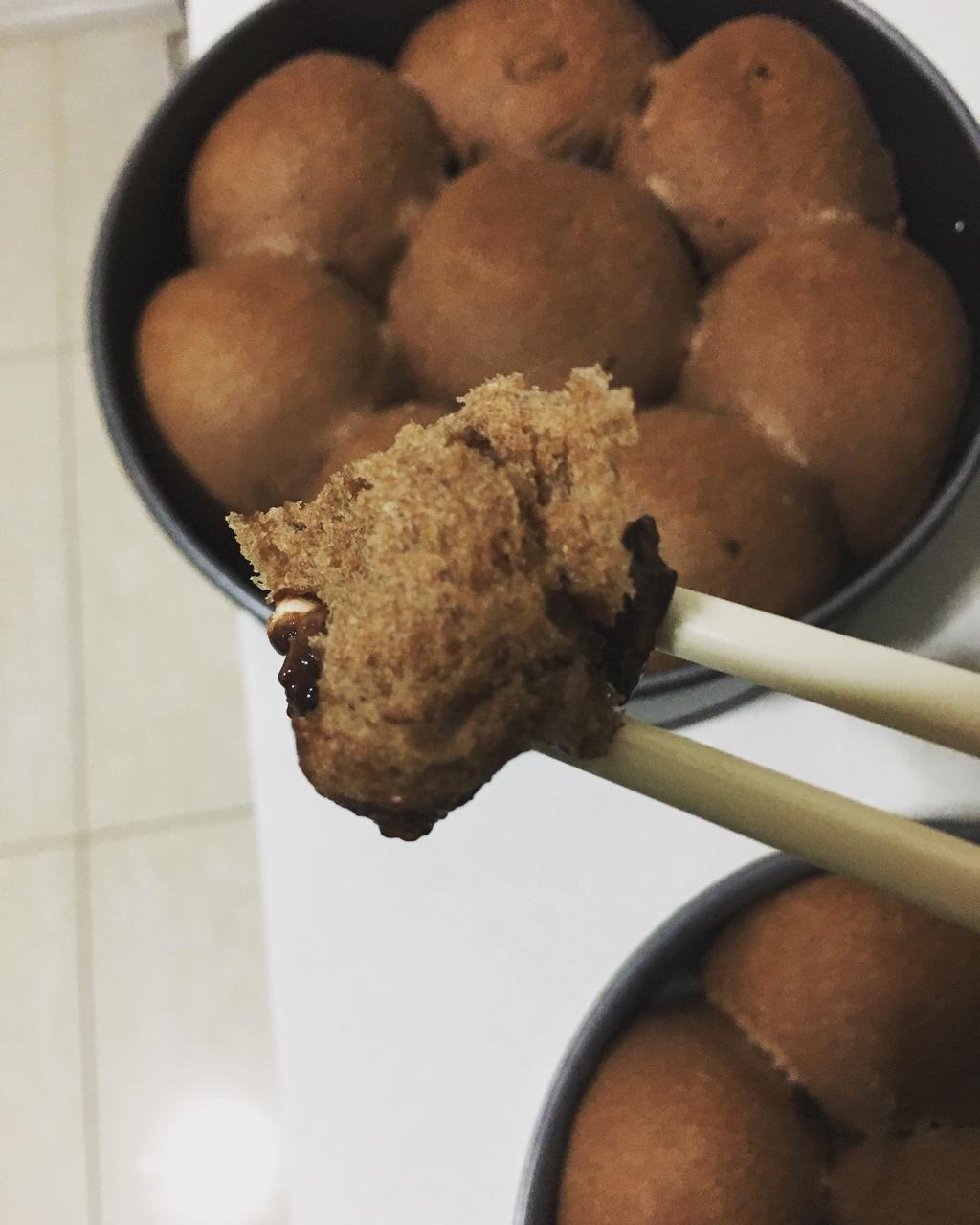 人见人爱的巧克力爆浆欧式餐包（一次发酵）