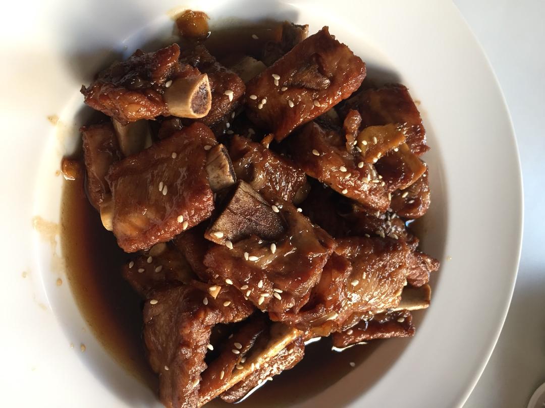 懒人版糖醋排骨