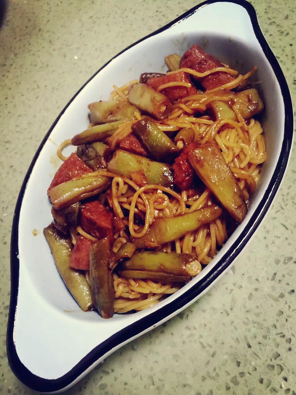 豆角焖面