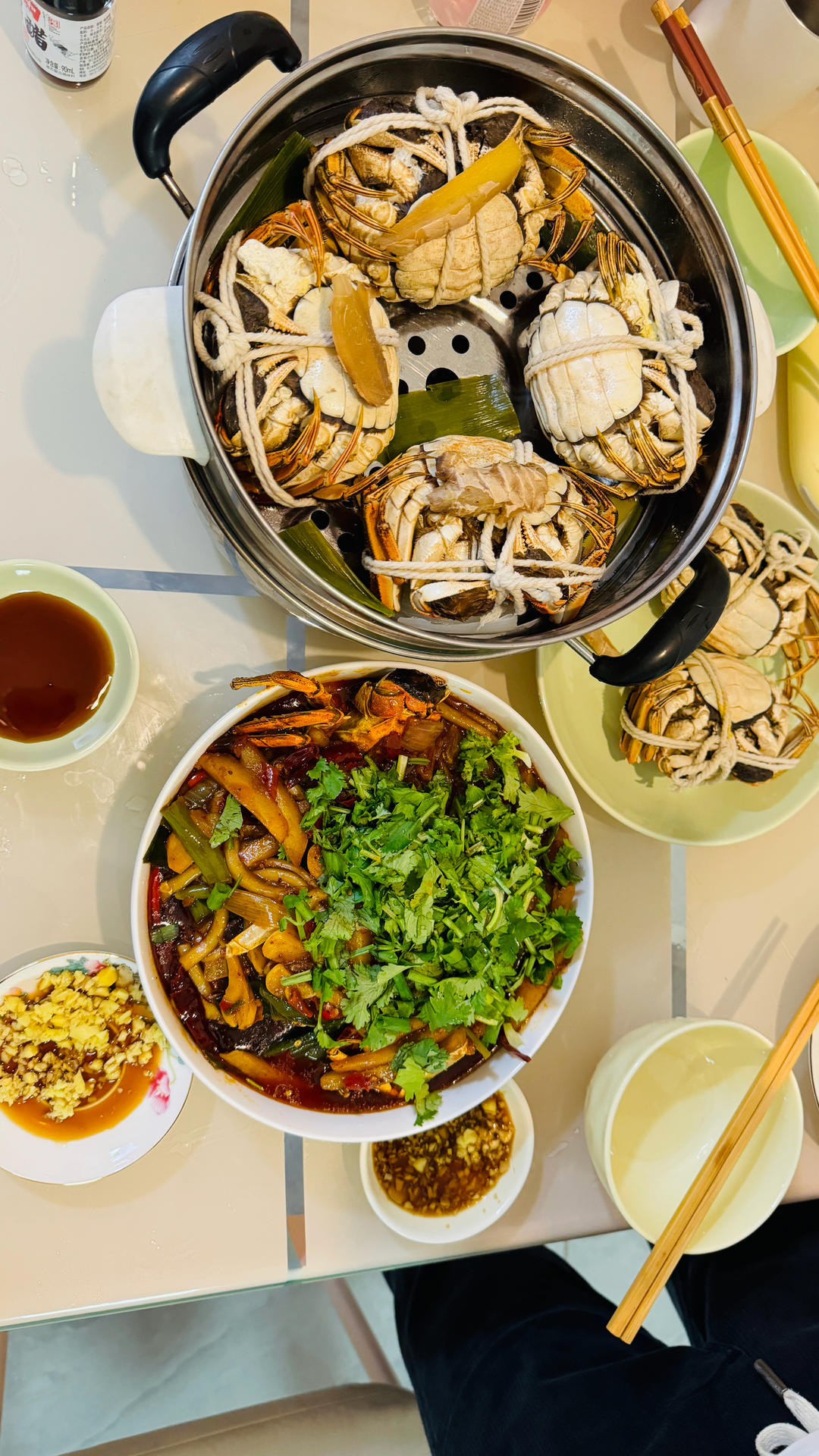 清蒸大闸蟹