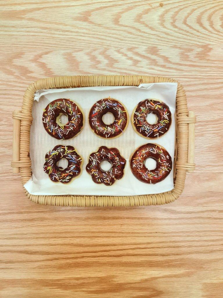 巧克力甜甜圈🍩（烤箱版）