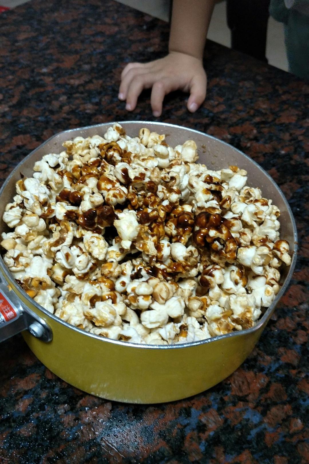 梦色x做的炒锅版焦糖爆米花