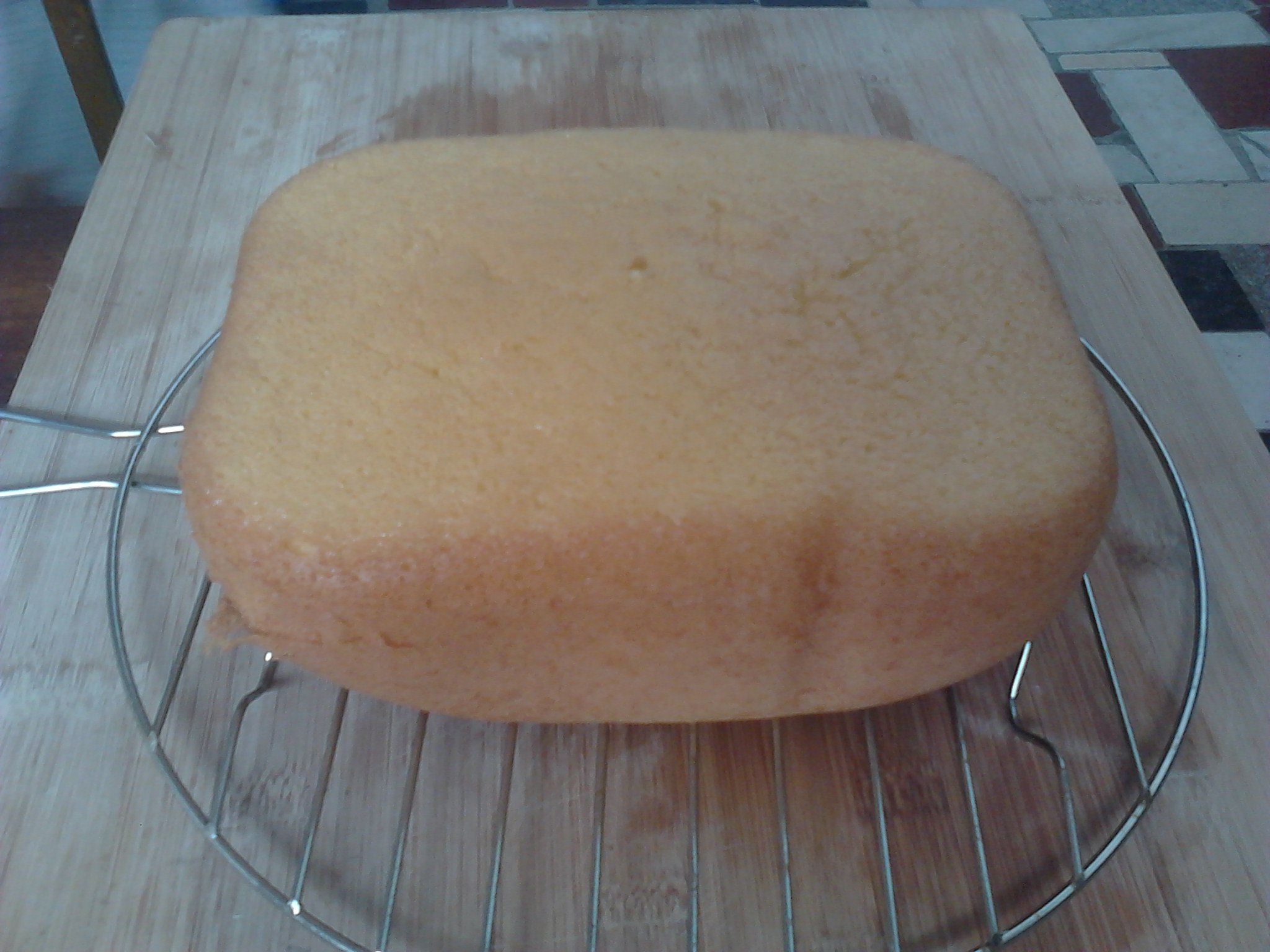 超详细小熊面包机版戚风蛋糕