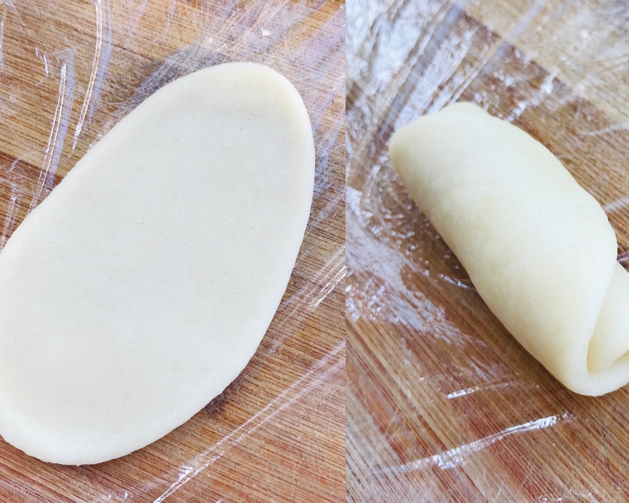 芋泥酥💜（内附中式酥皮+万能芋泥做法）的做法 步骤9