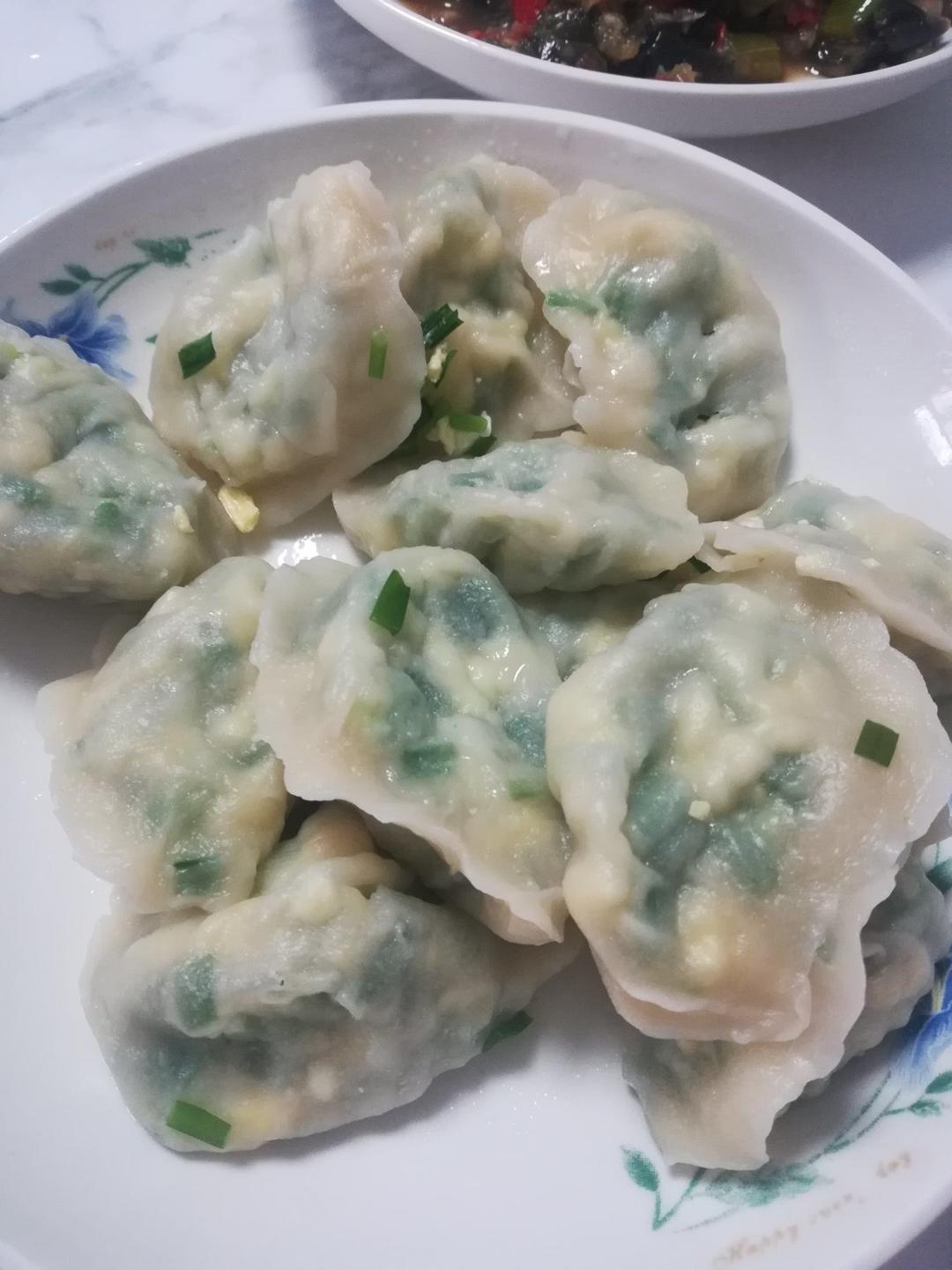 韭菜鸡蛋馅（饺子馅）