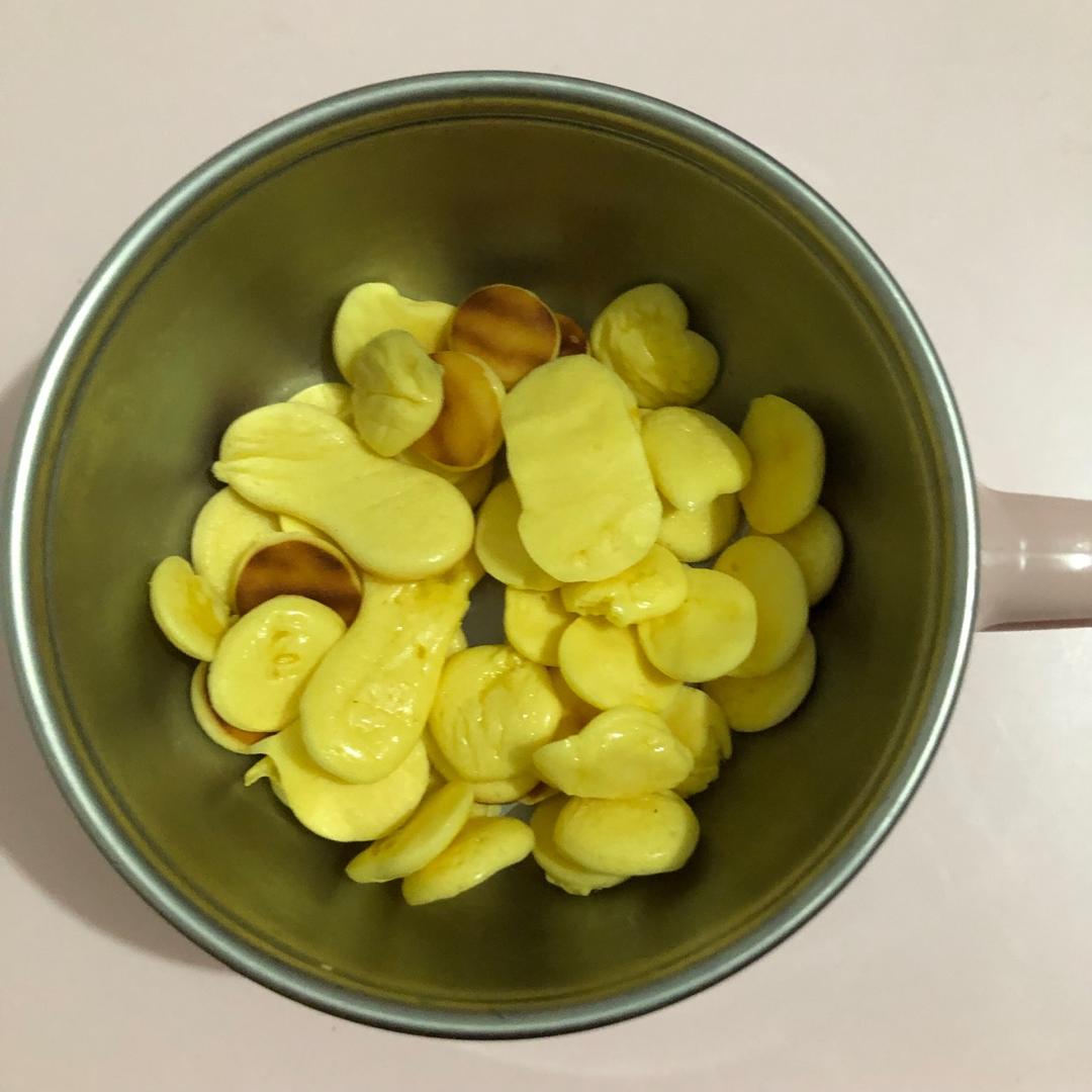 宝宝辅食蛋黄溶豆（平底锅版）