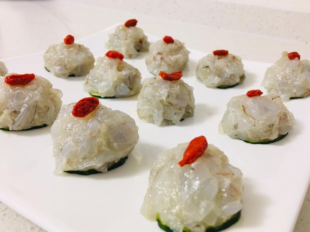 不加粉的Q弹虾滑