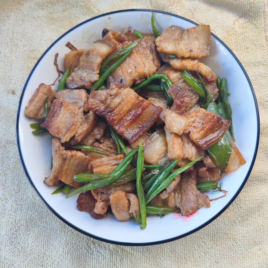 家常四季豆炒肉