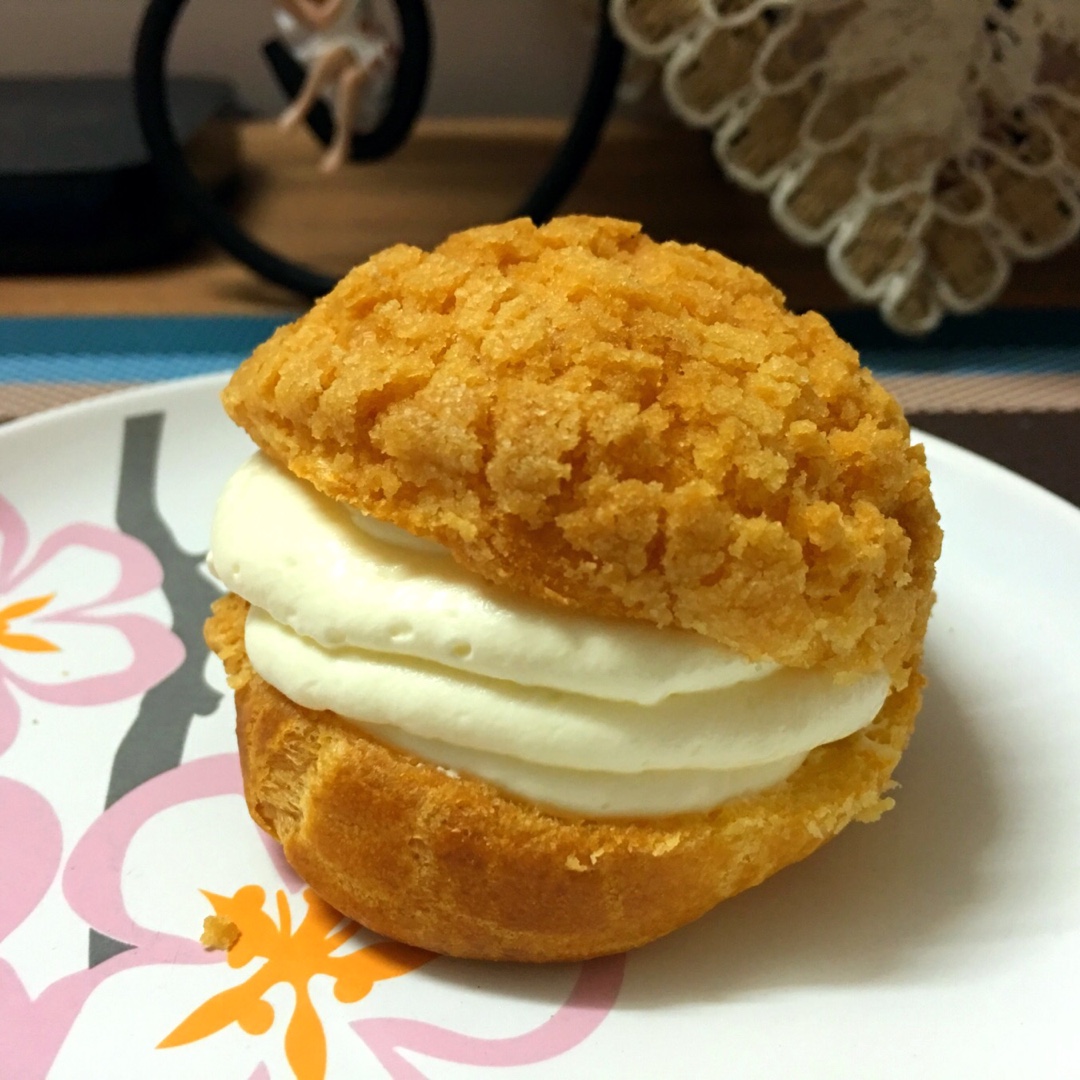 十分美味的酥皮泡芙