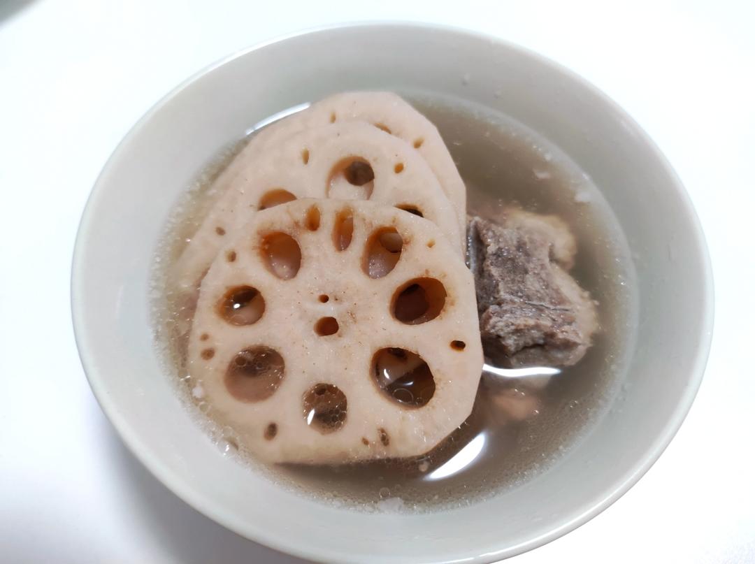 莲藕猪骨汤（电压力锅版）