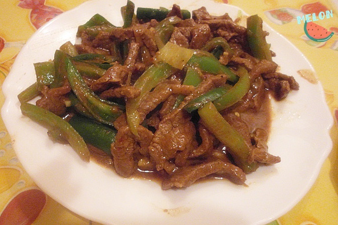 青椒牛柳