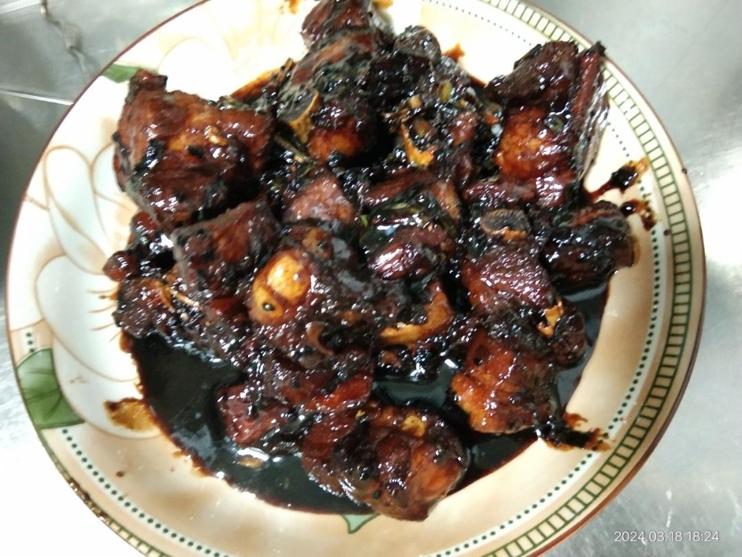 懒人版糖醋排骨