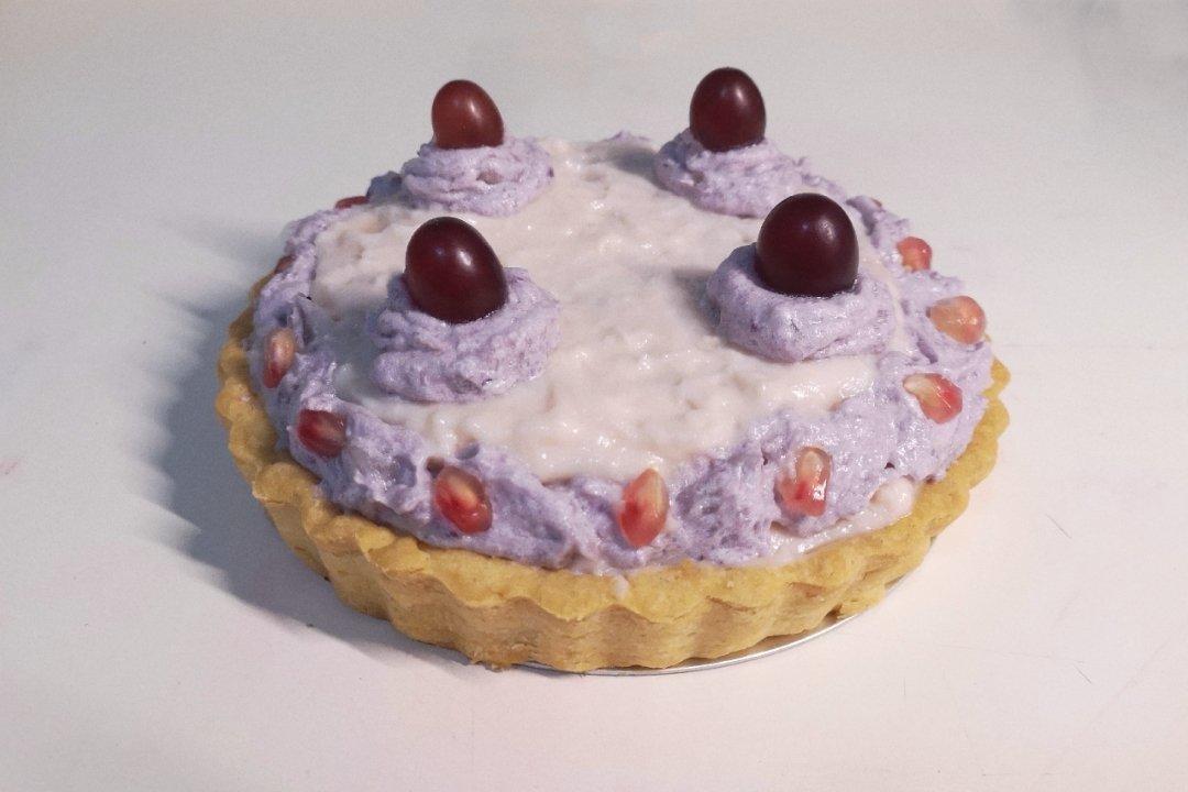 紫薯芋泥卡仕达戚风挞