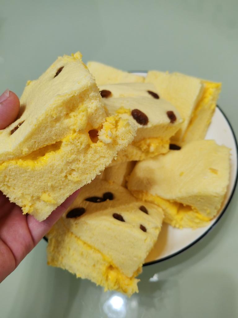 零失败戚风蒸蛋糕（8寸）可做蛋糕胚（另附红丝绒蒸蛋糕做法）
