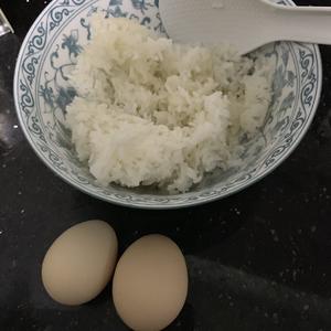 最简单的蛋炒饭🍳的做法 步骤1