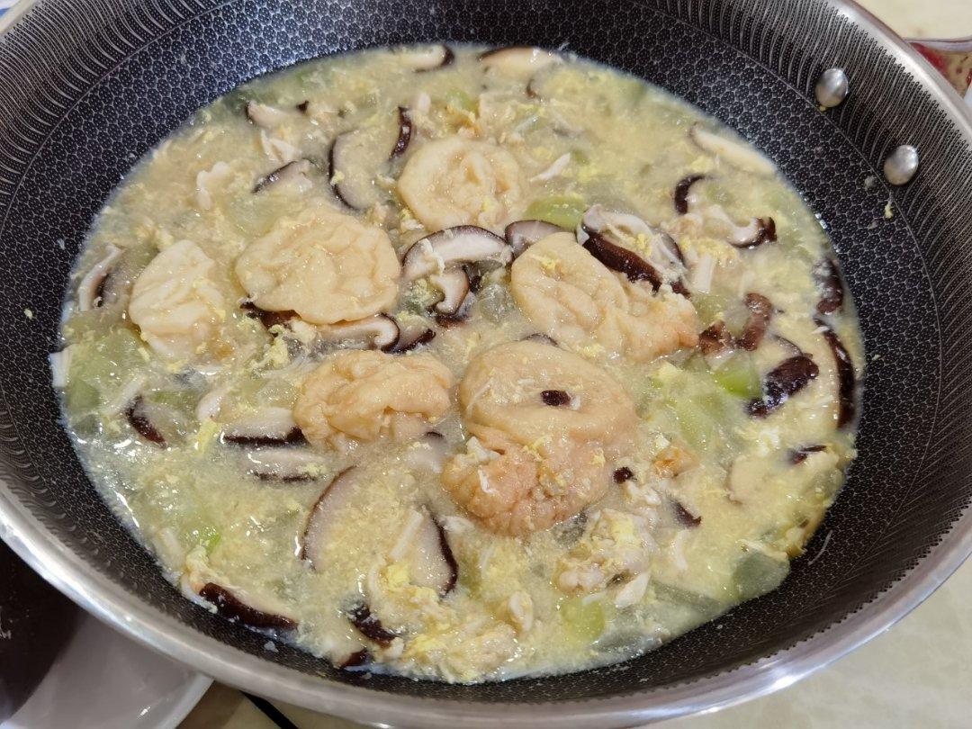 虾干瑶柱冬瓜羹