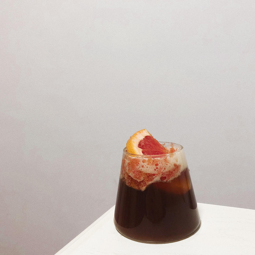 🍧🍧西柚气泡水冰咖啡 ~