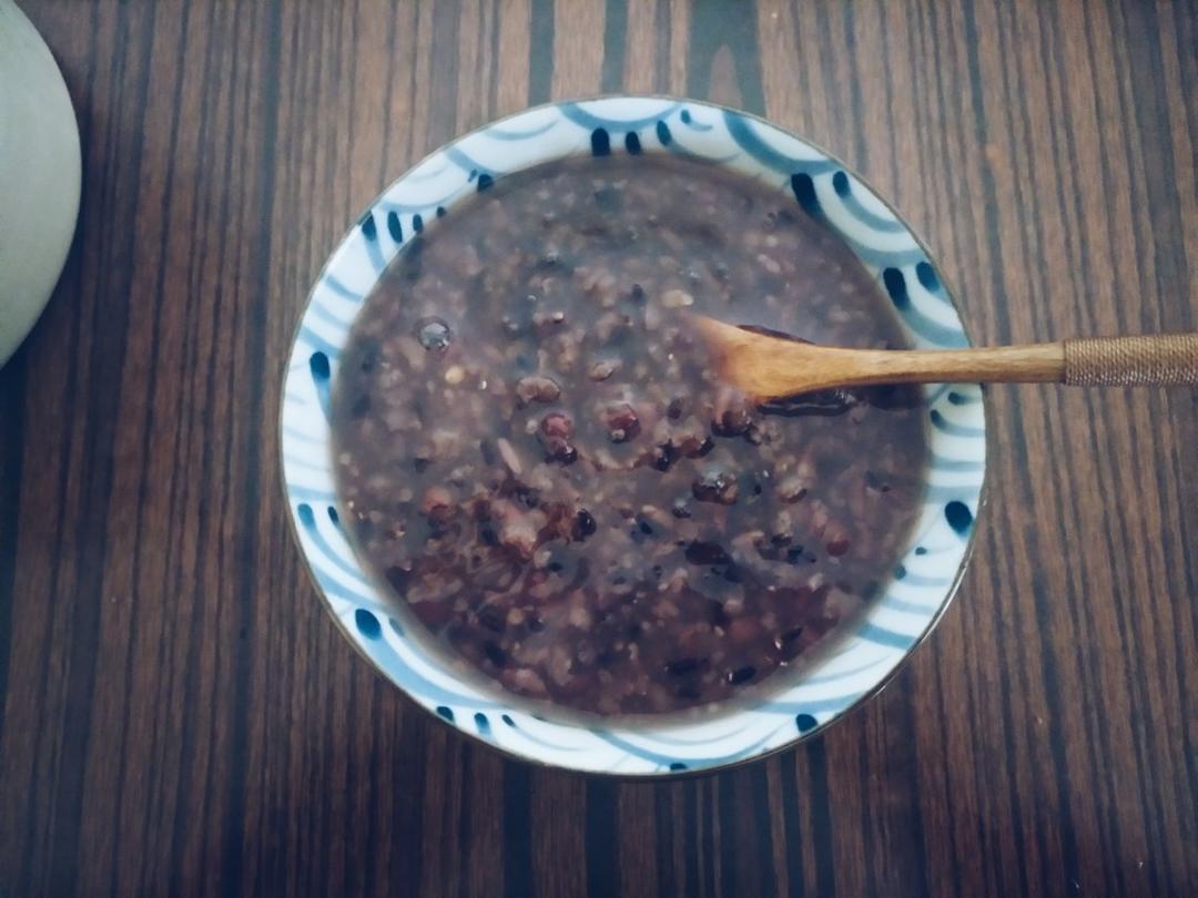 红豆莲子粥