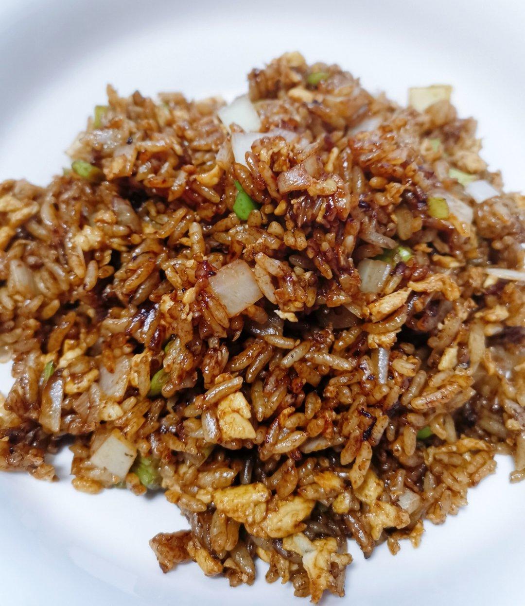 酱油炒饭(超级简单)