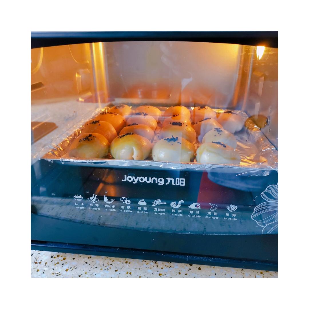 咸蛋黄处理过程