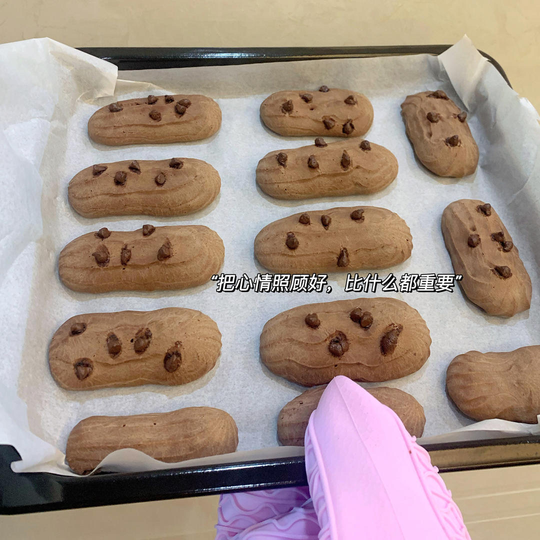外脆内糯巧克力麻薯(超简单)