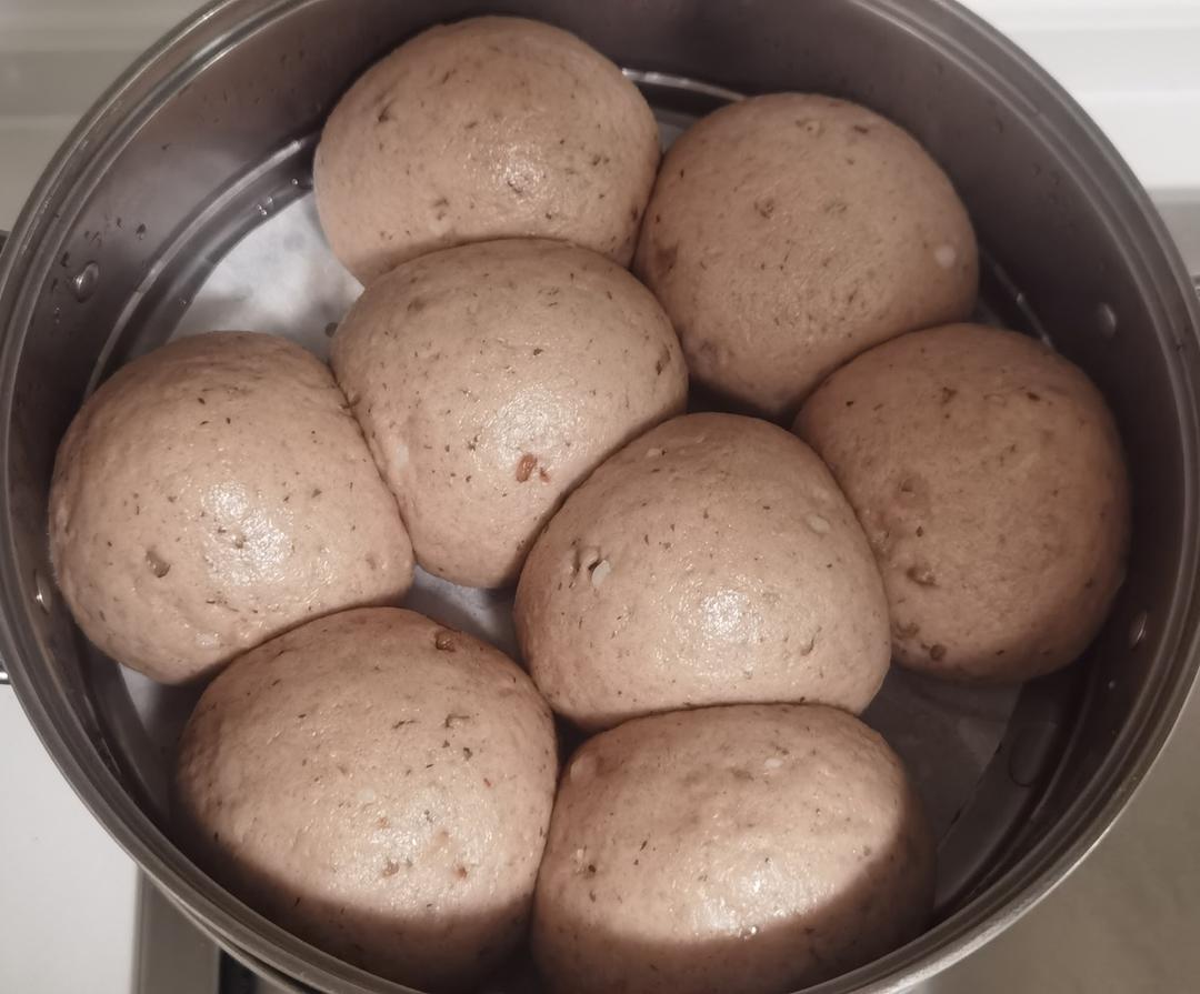 豆香山药红枣粒馒头～营养师的馒头16