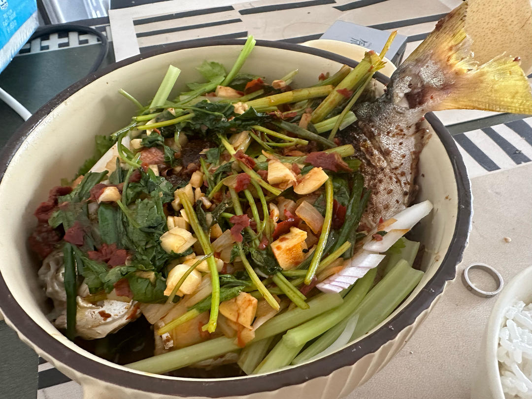 平底锅烤鱼（麻辣）