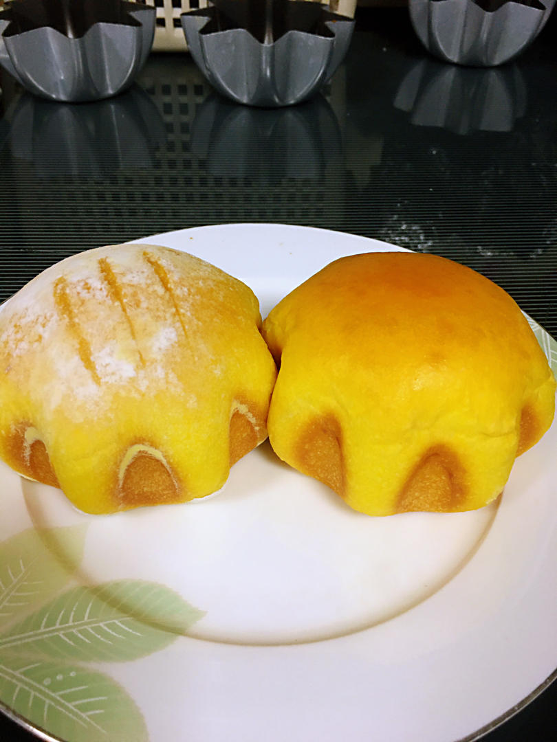 金灿灿南瓜星星面包