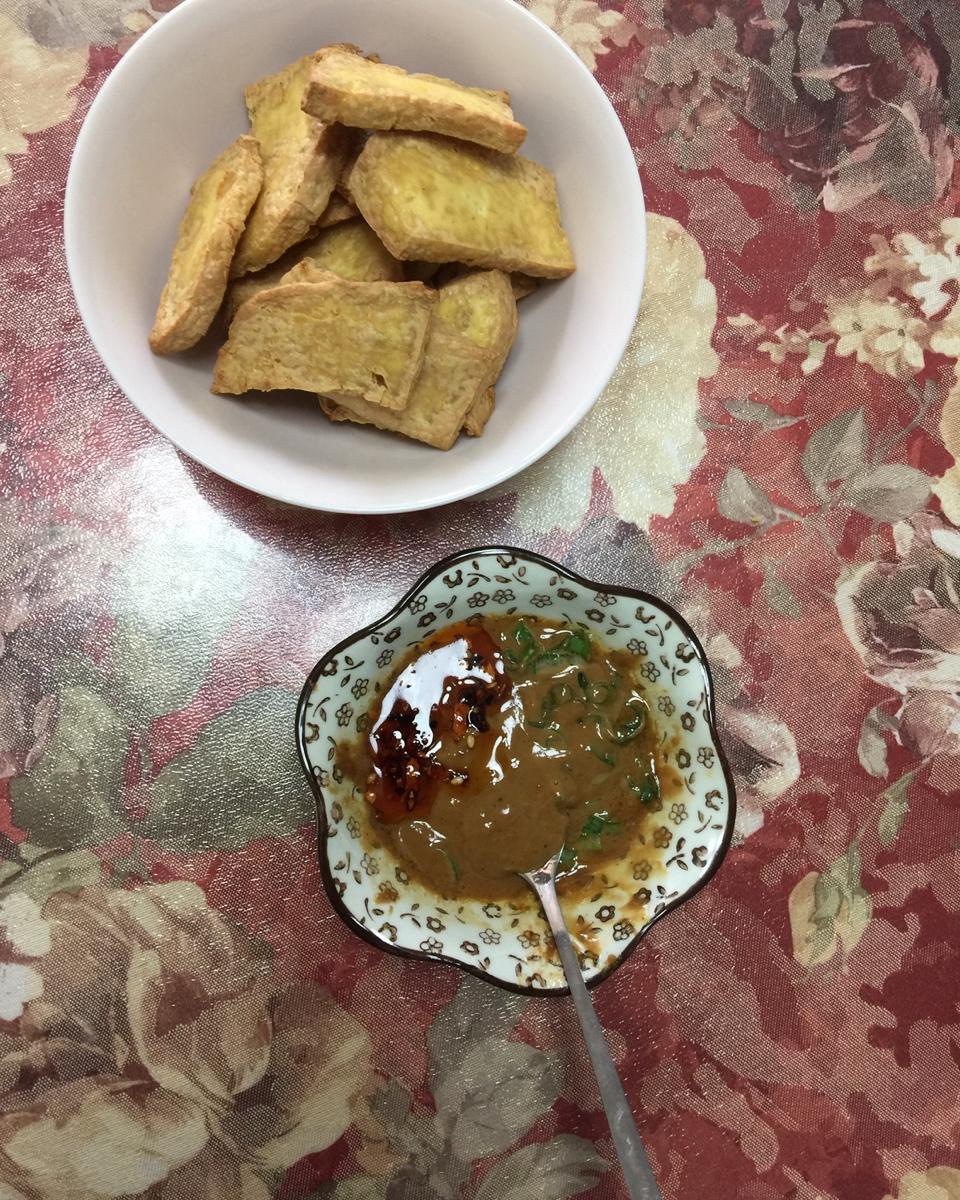 空气炸锅豆腐