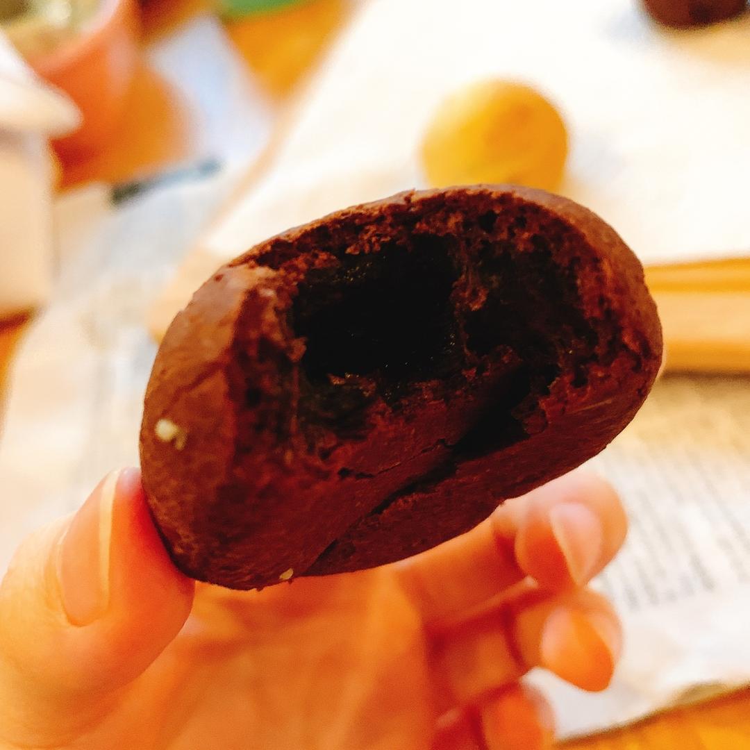 可可巧克力恐龙蛋（麻薯包）