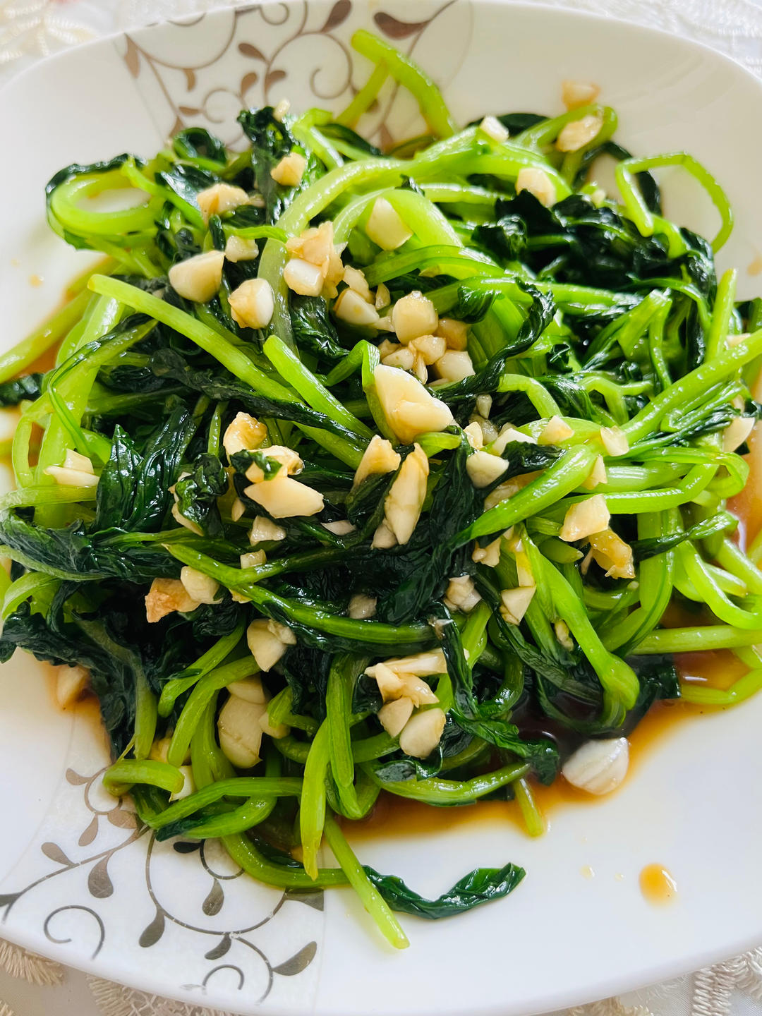【夏日爽口菜】凉拌鸡毛菜