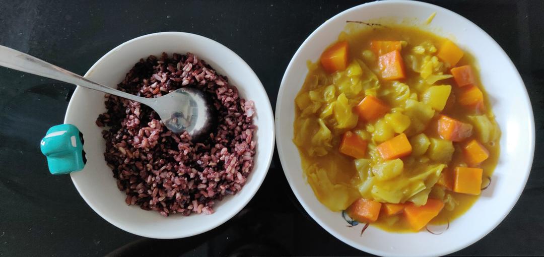 素食咖喱土豆饭