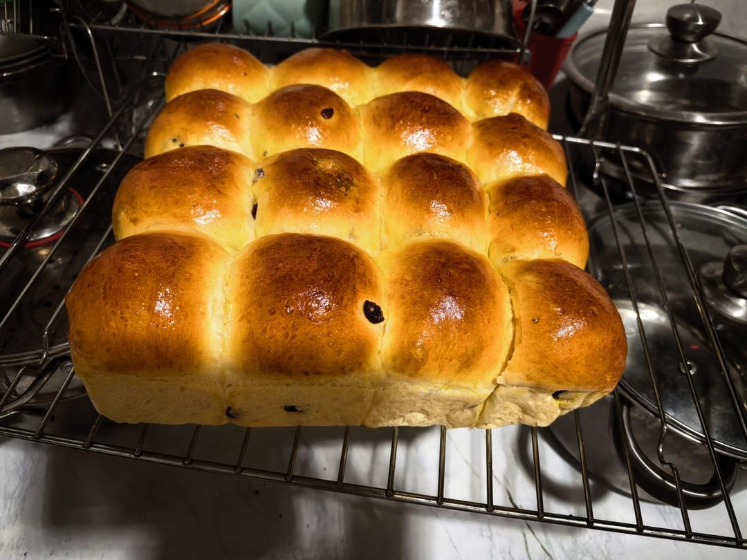 面包柔软不干的秘诀-万能中种法甜面团