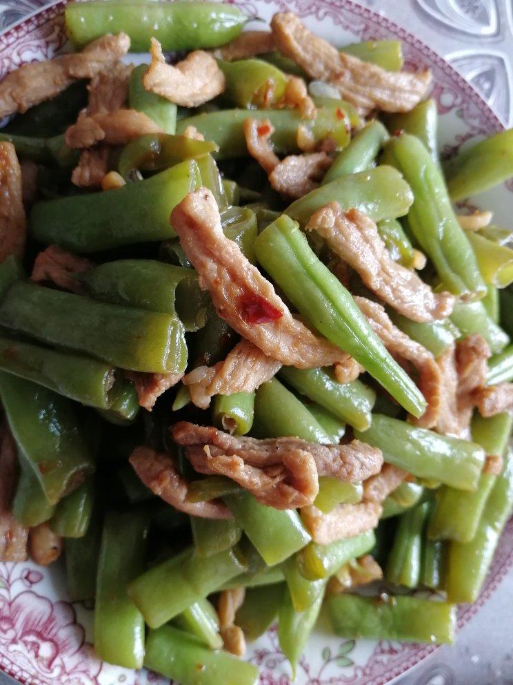 家常四季豆炒肉