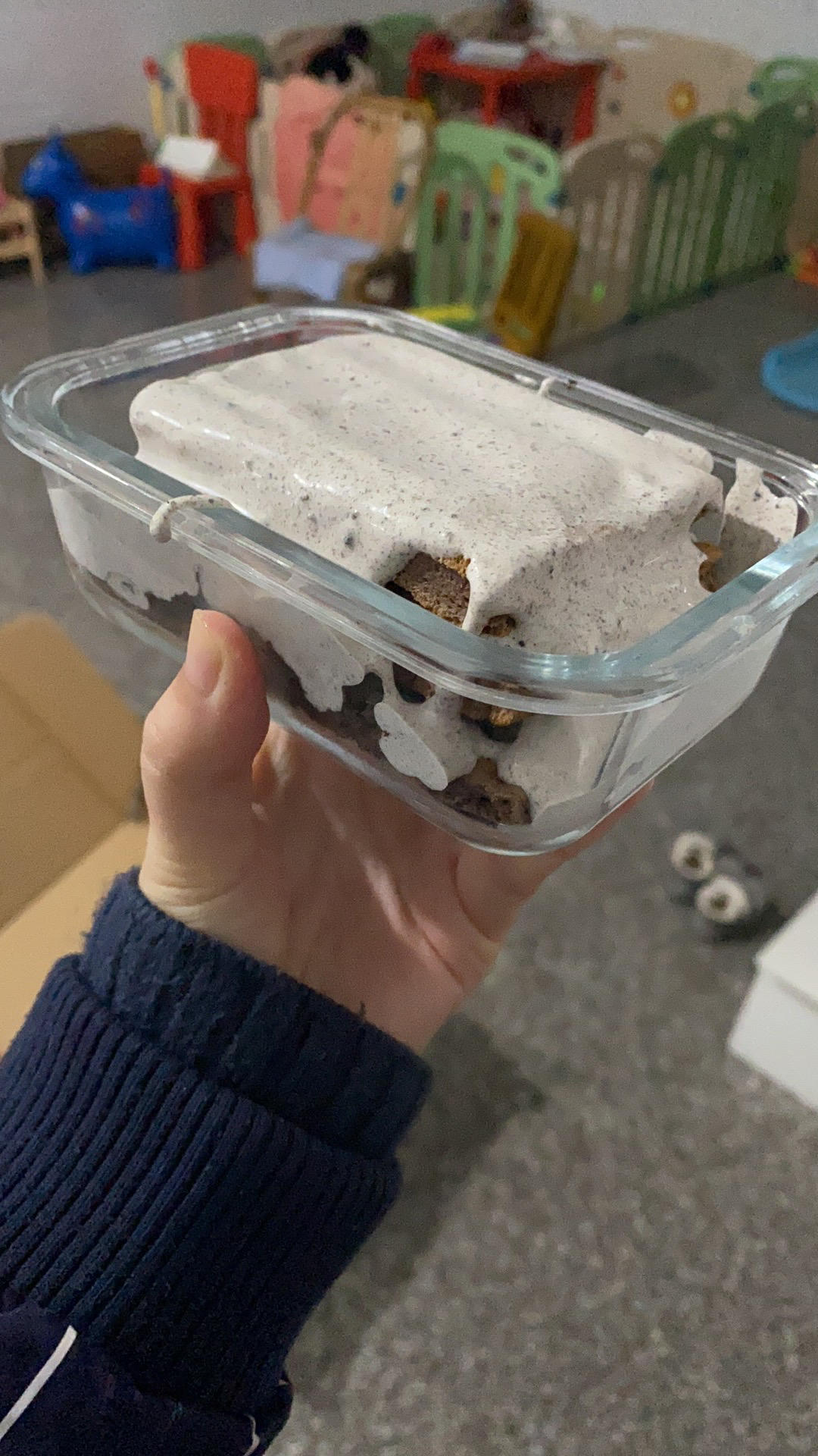 好吃到流泪的奥利奥咸奶油盒子蛋糕