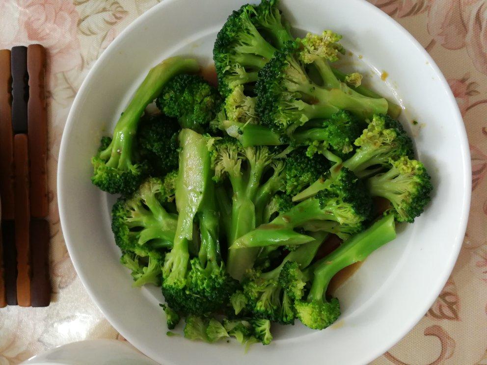 豉油白灼西兰花