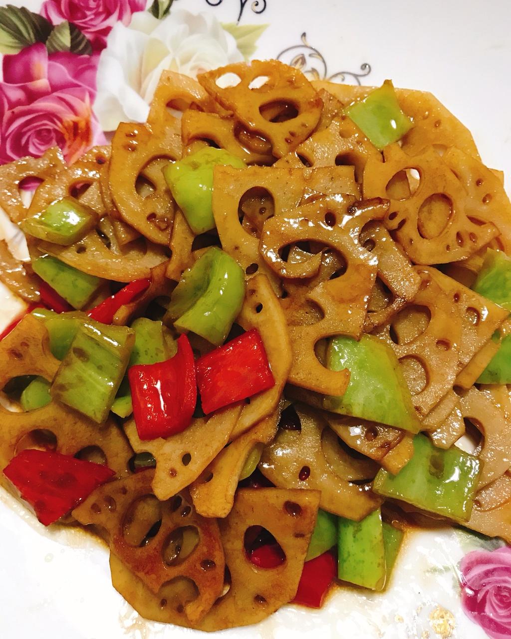 真的茶茶做的开胃下饭的醋溜藕片