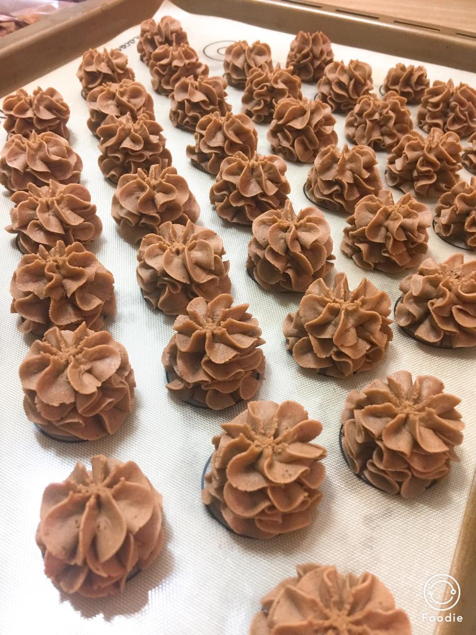 (珍妮曲奇+网红曲奇)咖啡小花配方/烘焙视频饼干篇2