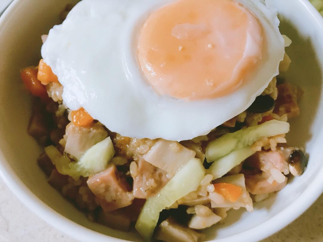 杏鲍菇焖饭（减肥餐）